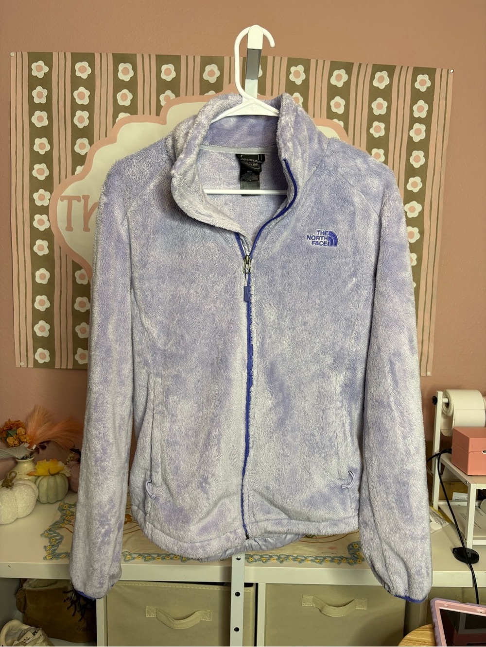 The North Face Osito Fleece Jacket Purple Full-Zip